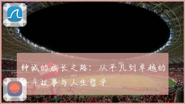 钟诚的成长之路：从平凡到卓越的奋斗故事与人生哲学
